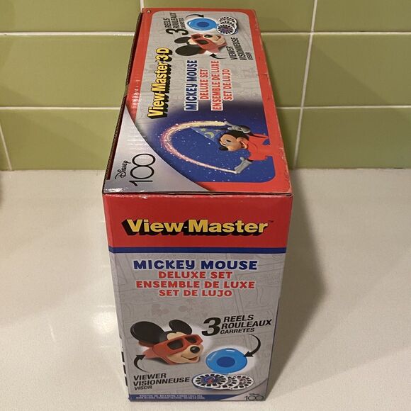 Disney 100 Years “Mickey Mouse” View-Master Deluxe Set – 3 Reels + Case - Picture 4 of 5